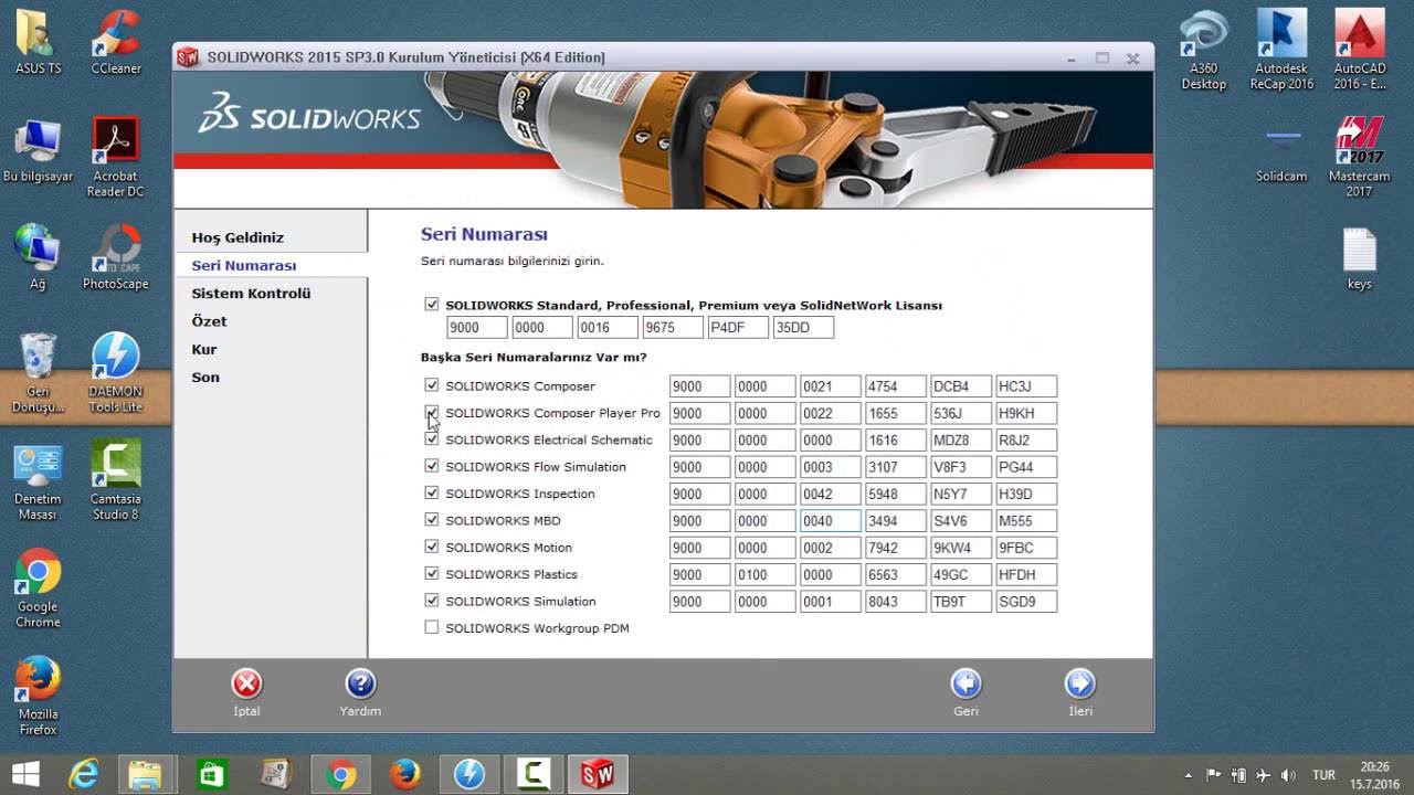 solidworks 2015 license key without download